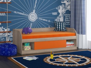 Кровать Соня 4 сонома-оранжевый в Надыме - nadym.magazinmebel.ru | фото - изображение 1