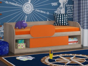 Кровать Соня 4 сонома-оранжевый в Надыме - nadym.magazinmebel.ru | фото - изображение 3