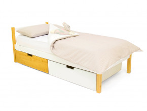 Кровать Svogen classic с ящиками дерево-белый в Надыме - nadym.magazinmebel.ru | фото - изображение 1