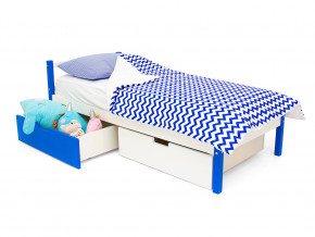 Кровать Svogen classic с ящиками сине-белый в Надыме - nadym.magazinmebel.ru | фото - изображение 3