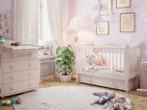 Кроватка детская белая Джулия в Надыме - nadym.magazinmebel.ru | фото - изображение 2
