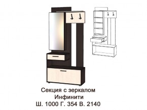 Секция с зеркалом в Надыме - nadym.magazinmebel.ru | фото