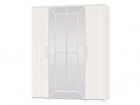 Шкаф 4-х дверный Амели 4-5200 Рамух белый в Надыме - nadym.magazinmebel.ru | фото - изображение 1