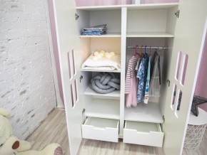 Шкаф детский двухдверный с ящиками Домик в Надыме - nadym.magazinmebel.ru | фото - изображение 4