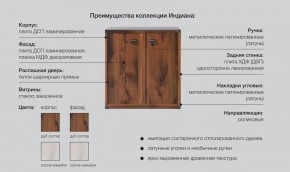 Спальня Индиана Дуб Саттер в Надыме - nadym.magazinmebel.ru | фото - изображение 2