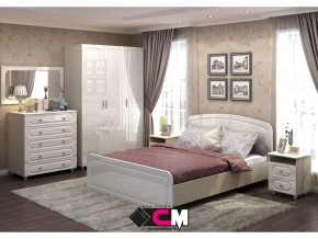 Спальня Виктория МДФ с большим комодом в Надыме - nadym.magazinmebel.ru | фото - изображение 1