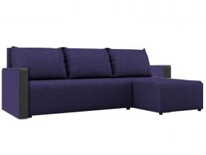 Угловой диван фиолетовый Алиса 3 Savana Violet в Надыме - nadym.magazinmebel.ru | фото - изображение 1