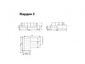 Угловой диван Жардин 3 вид 1 в Надыме - nadym.magazinmebel.ru | фото - изображение 8